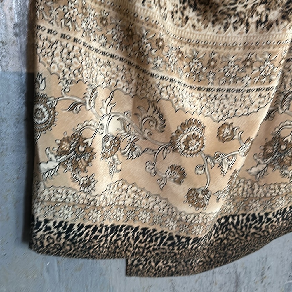 Vintagee Midi Wrap Printed Skirt, XXL - Picture 7 of 7